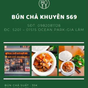 Bún chả Khuyên 569