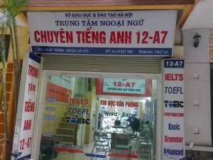 Trung Tâm Tiếng Anh 12A7