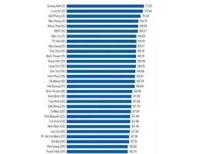 Top 30 tỉnh, thành phố có chất lượng điều hành tốt nhất trong PCI 2023