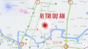 Vị trí dự án Lam Hạ Center Point