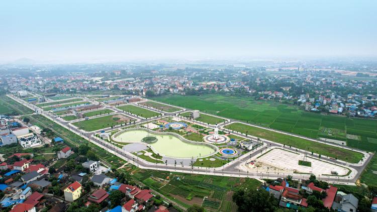 Hình ảnh thực tế khu đô thị Tấn Đức Central Park