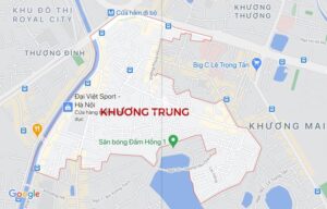 Phường Khương Trung, quận Thanh Xuân, TP. Hà Nội.