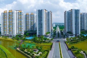 Dù thanh khoản sụt giảm nhưng chung cư Hà Nội vẫn neo mức giá cao. 