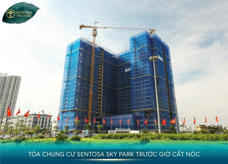 Chung Cư Cao Cấp Sentosa Sky Park Sẵn Sàng Cất Nóc – Ghi Dấu Mốc Quan Trọng Trong Bức Tranh Bất Động Sản Hải Phòng Sôi Động