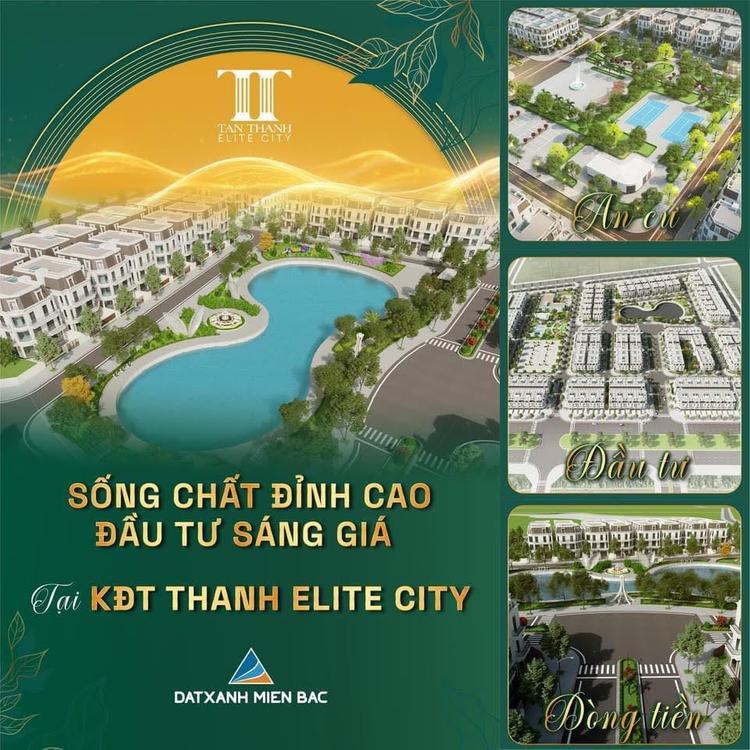 Mở Bán Đợt 1 Đất Nền Dự Án Tân Thanh Elite City Cơ Hội Cho Nhà Đầu Tư