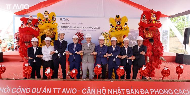 Công ty cổ phần Đầu tư TT Capital và Koterasu Group khởi công dự án căn hộ TT AVIO