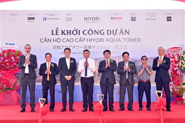 Le-khoi-cong-du-an-HIYORI-Aqua-Tower-vua-duoc-Chu-dau-tu-Aqua-Tower-don-vi-phat-trien-du-an-Sun-Frontier-to-chuc.