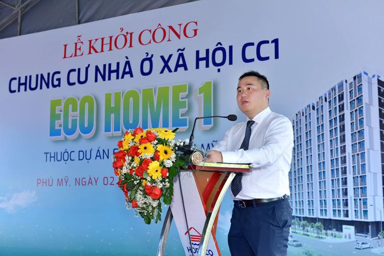 Ông Đoàn Hữu Hà Vinh Phó Tổng Giám đốc Công ty Cổ Phần Phát triển Nhà Bà Rịa – Vũng Tàu.