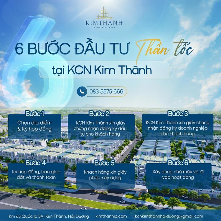 KCN Kim Thành với các bước đầu tư hiệu quả hướng tới “Chiến lược bền vững” trong tương lai