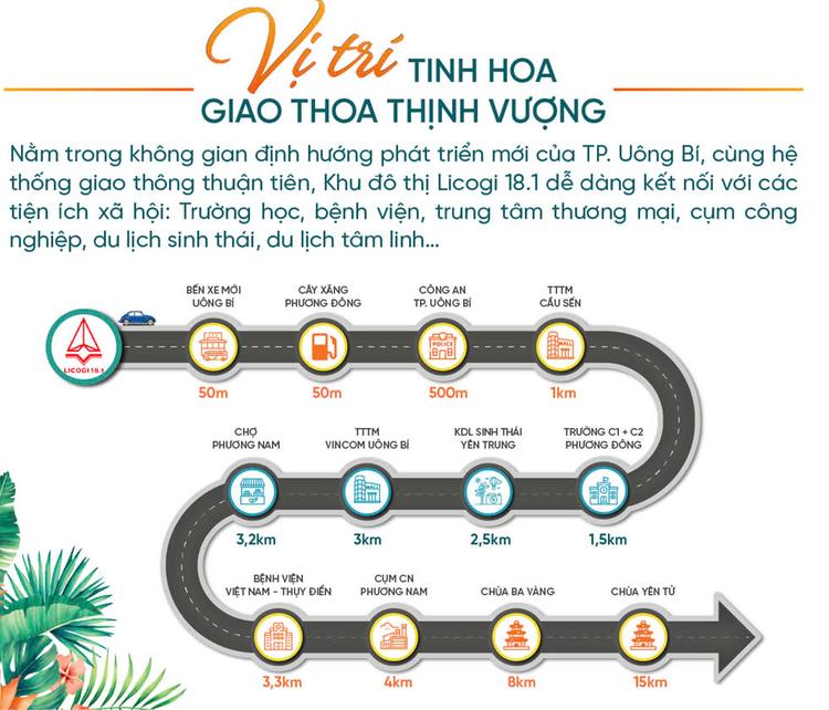 Tiện ích ngoại khu đa dạng