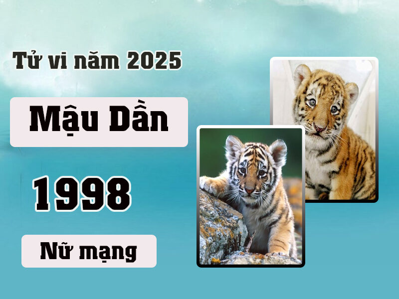 Tử vi tuổi 1998 năm 2025 nữ mạng