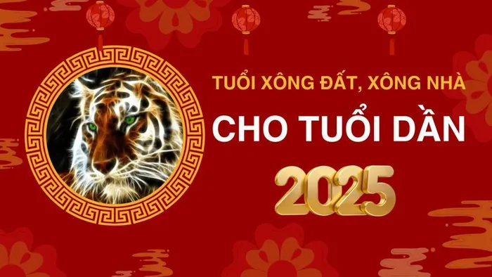 Tết nguyên đán năm 2025 – Tuổi xông đất, xông nhà cho tuổi Dần giúp may mắn cả năm