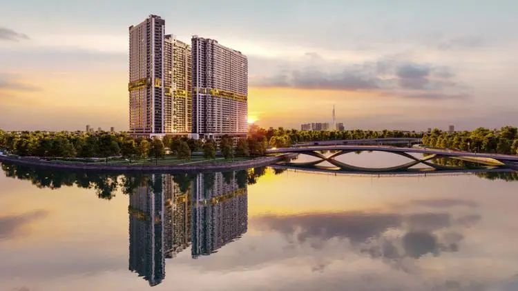 Phối cảnh dự án The Gió Riverside tại khu Đông TP.HCM