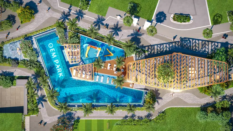 Không gian tiện ích tựa resort là điểm chinh phục các khách hàng trẻ GenZ.